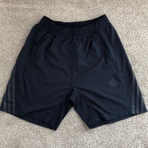 Adidas aero ready shorts navy small 7inch inseam